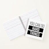 Man kann harte Dinge tun Notizblock (Innenseite)