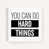 Man kann harte Dinge tun Notizblock (Vorderseite)