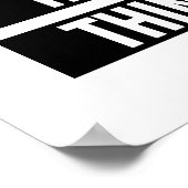 Man kann harte Dinge tun Poster (Ecke)