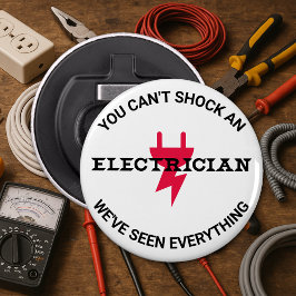 Man kann keinen Elektriker schockieren Flaschenöffner