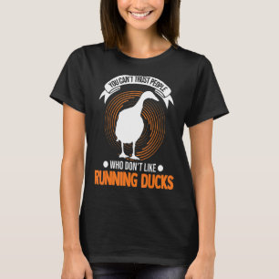 Man kann Menschen nicht trauen, die nicht gerne Du T-Shirt