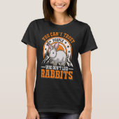Man kann Menschen nicht trauen, die Rabbits Rabb n T-Shirt (Vorderseite)