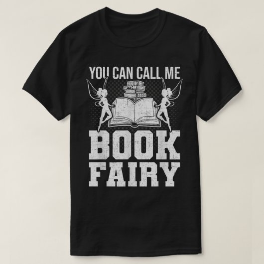 Man kann mich buchenbibliothekarische Buchliebhabe T-Shirt (Design vorne)