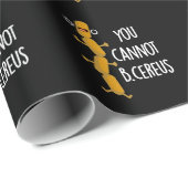 Man kann nicht trüben, dass die Bakterien aus dunk Geschenkpapier (Rolleneckpunkt)