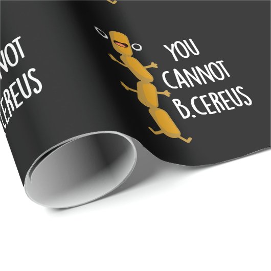 Man kann nicht trüben, dass die Bakterien aus dunk Geschenkpapier (Rolleneckpunkt)