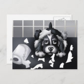 Man kann nichts beweisen: Postkarte (Vorne/Hinten)