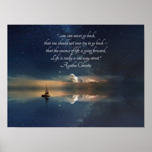 Man kann nie wieder Poster zurückgehen