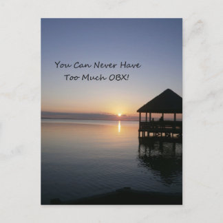 Man kann nie zu viele externe Banken haben Postkarte