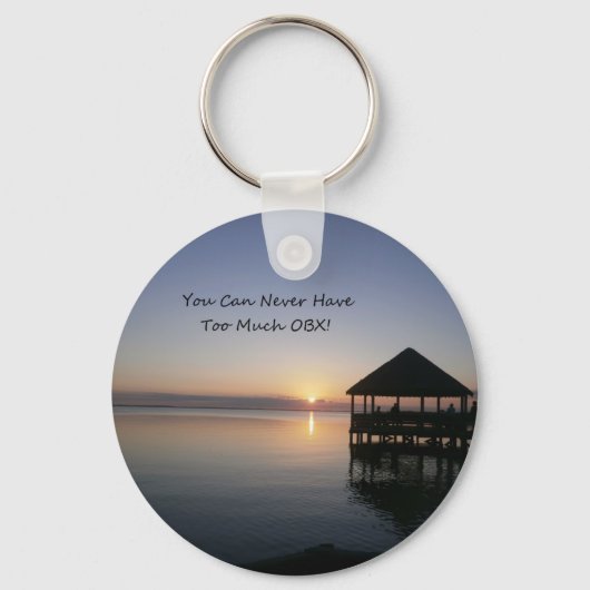 Man kann nie zu viele externe Banken haben Schlüsselanhänger (Vorderseite)