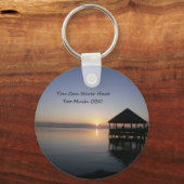 Man kann nie zu viele externe Banken haben Schlüsselanhänger (Vorderseite)