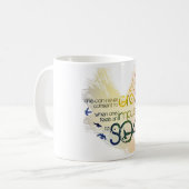 man kann nie zustimmen zu kriechen wenn… kaffeetasse (Vorderseite Links)