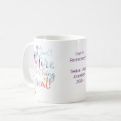 Man kann sich nicht von einer großartigen Wasserfa Kaffeetasse (Vorderseite Links)