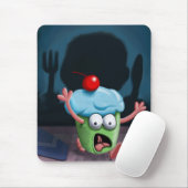 Man kann sich nicht vor dem Muffin-Mann-Mousepad v Mousepad (Mit Mouse)