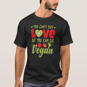 Man kann Vegane Niedliche Vegane Gemüse essen T-Shirt
