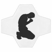 MAN KNELT IN PRAYER FUßBALL (Flach)