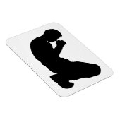 MAN KNELT IN PRAYER MAGNET (Rechte Seite)