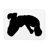 MAN KNELT IN PRAYER MAGNET (Horizontal)