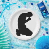 MAN KNELT IN PRAYER PAPPTELLER (Party)