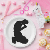 MAN KNELT IN PRAYER PAPPTELLER (Party)