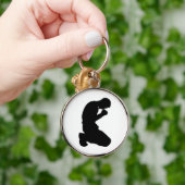 MAN KNELT IN PRAYER SCHLÜSSELANHÄNGER (Hand)