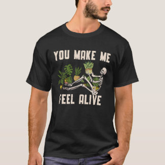 Man lässt mich zu lebendiger Pflanze für eine chem T-Shirt