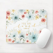 Man liebt Mousepad (Schrift) (Mit Mouse)