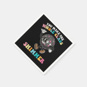 Man macht die ganze Klasse zu einem Groovy Retro Serviette (Ecke)