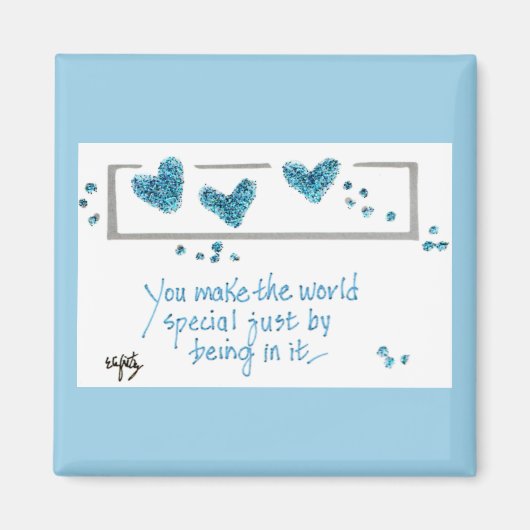 Man macht die Weltausstellung einfach, indem man d Magnet (Vorne)