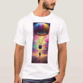 MAN_MANUAL PARACHUTE PRINTER T - SHIRT (Vorderseite)
