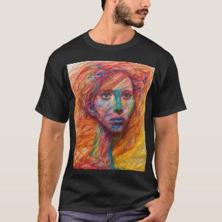 MAN_MANUAL PENCIL ART T - SHIRT