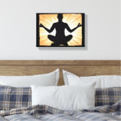 Man Meditation Zen Leinwand Mauer (Insitu (Schlafzimmer))