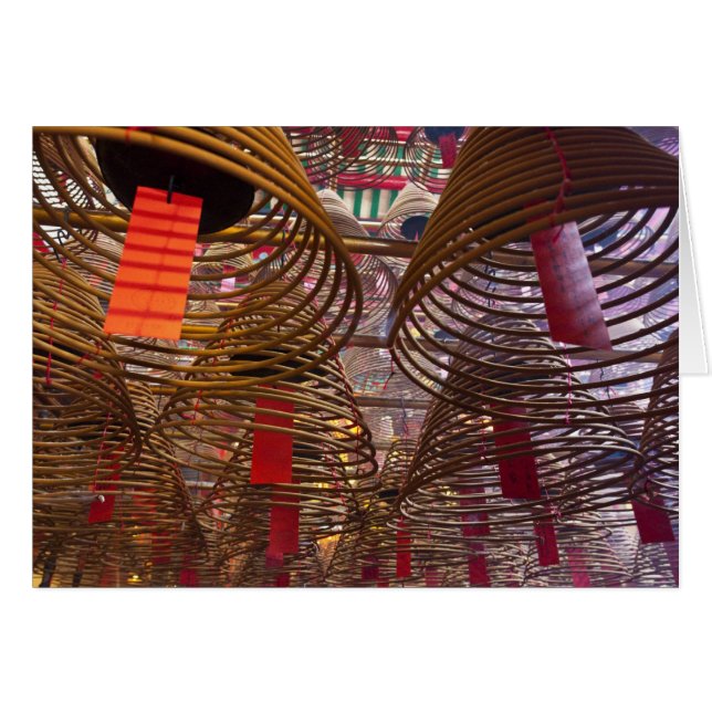 Man Mo buddhistischer Tempel von Hongkong (Vorderseite (Horizontal))