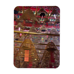 Man Mo buddhistischer Tempel von Hongkong Magnet