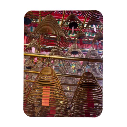 Man Mo buddhistischer Tempel von Hongkong Magnet (Vertikal)