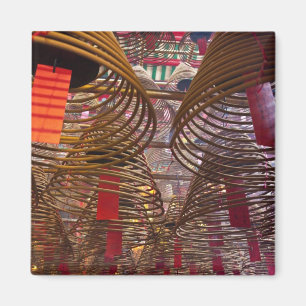 Man Mo Buddhistischer Tempel von Hongkong Magnet