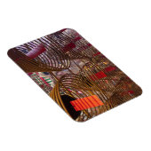 Man Mo buddhistischer Tempel von Hongkong Magnet (Rechte Seite)