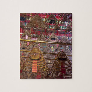 Man Mo Buddhistischer Tempel von Hongkong Puzzle