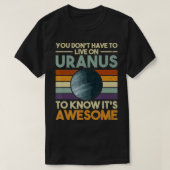 Man muss nicht auf uns leben, um seine Phantastisc T-Shirt (Design vorne)