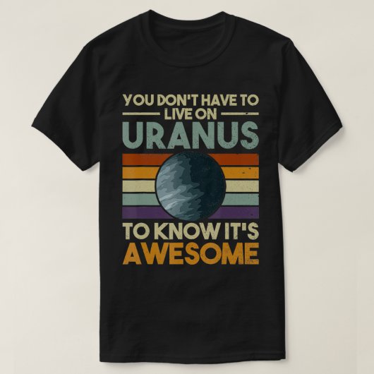 Man muss nicht auf uns leben, um seine Phantastisc T-Shirt (Design vorne)