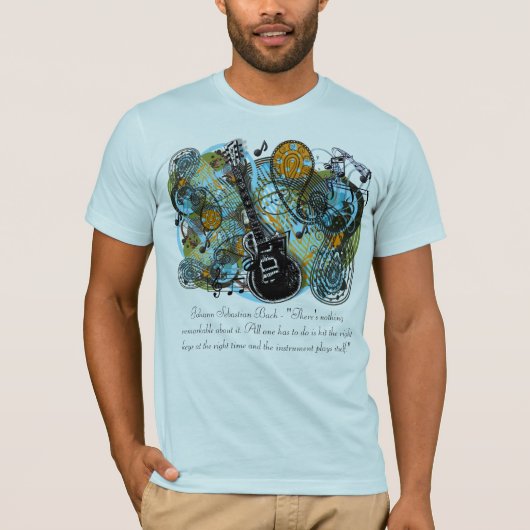 Man muss nur die richtigen Tasten drücken T-Shirt (Vorderseite)