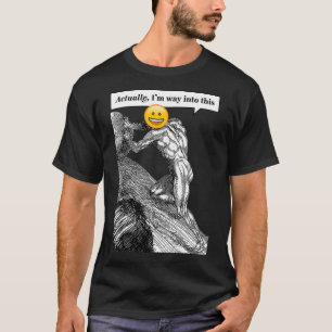 Man muss sich vorstellen, Sisyphus glücklich 1 T-Shirt