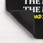 Man Myth Bad Influence Funny Vathers Großeltern D Mousepad (Ecke)