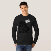 Man Myth Coding Legend Coder Vater Geek Computer P T-Shirt (Vorne ganz)