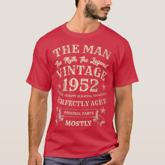 Man Myth Legend 1952 70. Geburtstag 70 Jahre alt T-Shirt