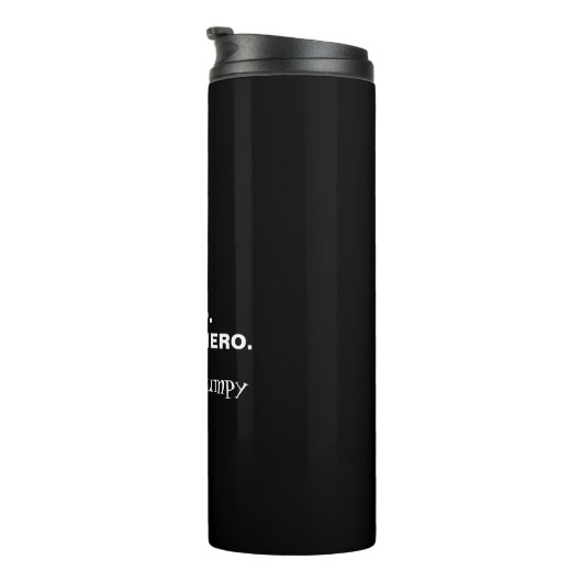 Man Myth Legend Funny Grandpa Sprichwort Thermosbecher (Nach rechts gedreht)