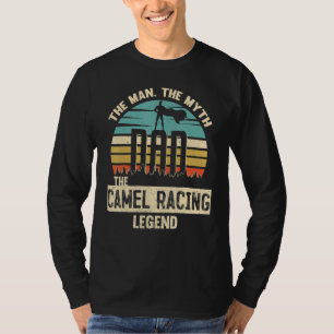 Man Myth Legend Vater Camel Racing Phantastisch Jo T-Shirt