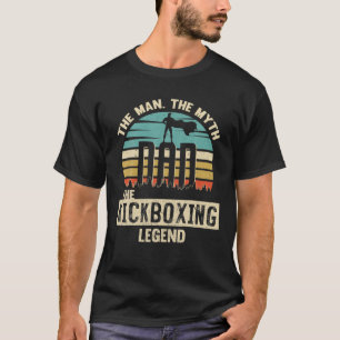 Man Myth Legend Vater Kickboxing T-Shirt