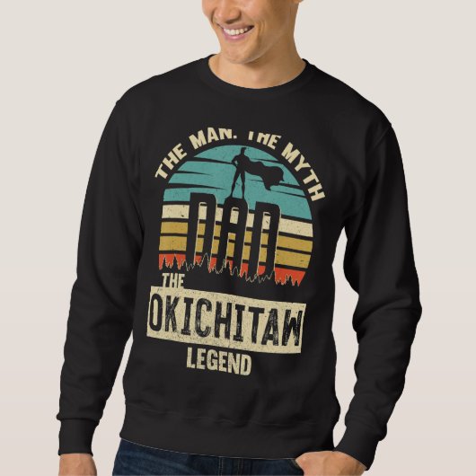 Man Myth Legend Vater Okichitaw Sweatshirt (Vorderseite)