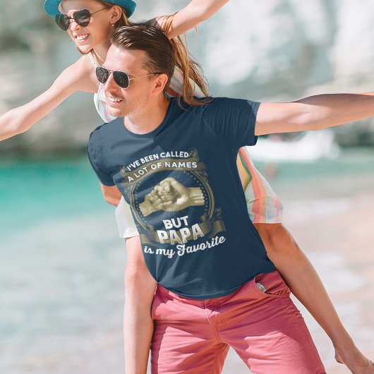 Man nannte sich viele Namen, aber Papa ist mein Li T-Shirt