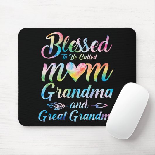 Man nennt sie Mama Oma Große Oma Mutter's Da Mousepad (Mit Mouse)